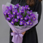 19 фиолетовых ирисов